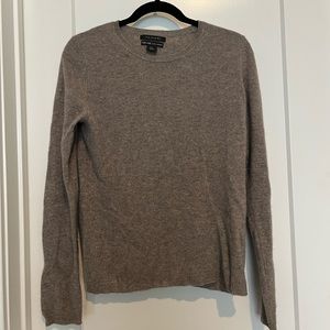 100% CASHMERE crew neck